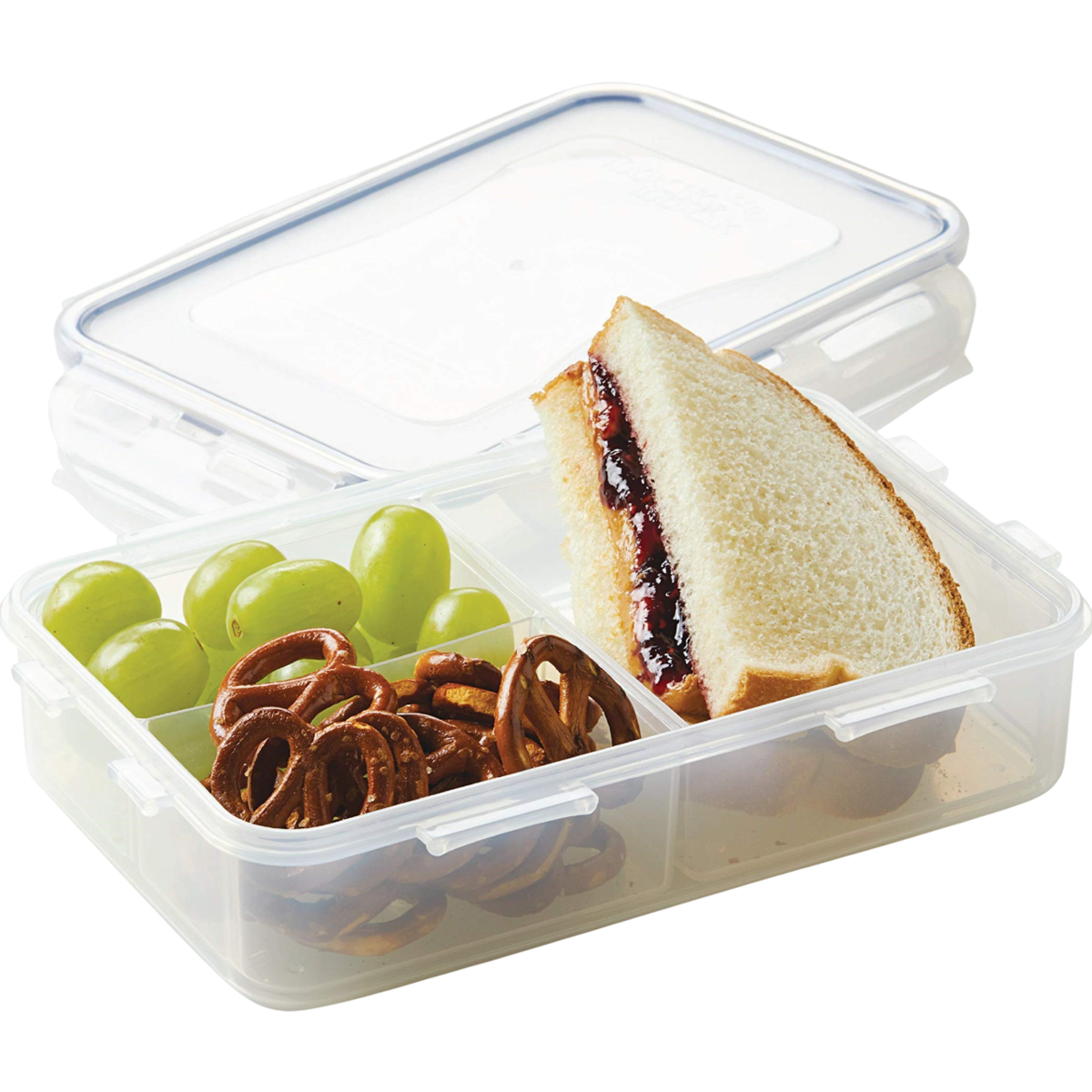 LOCKnLOCK Dóza na potraviny s přihrádkami