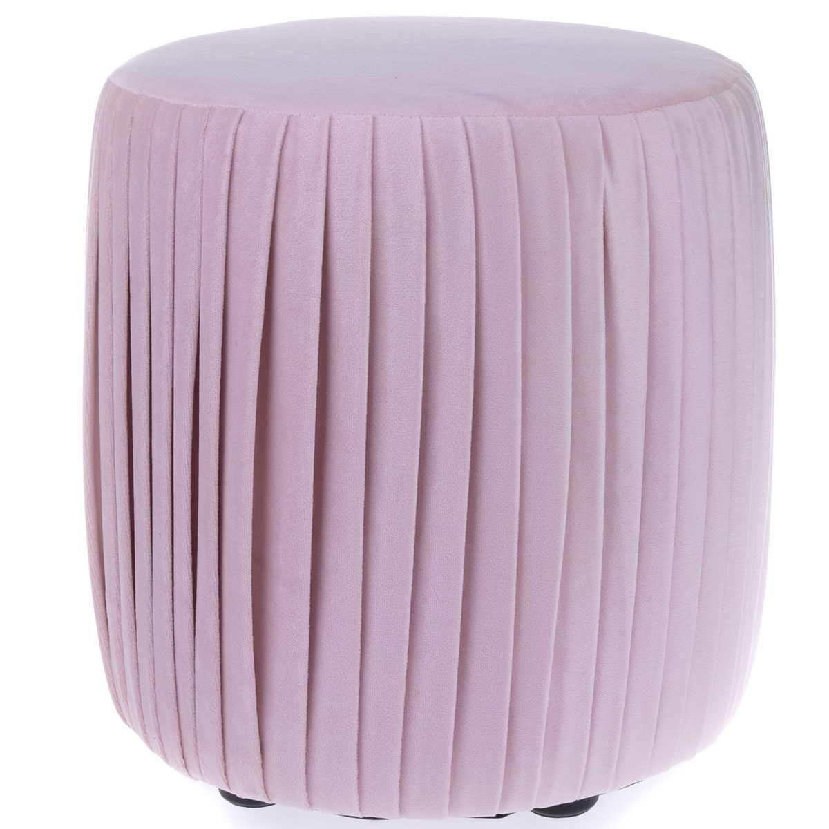 Látkový taburet Silla růžová