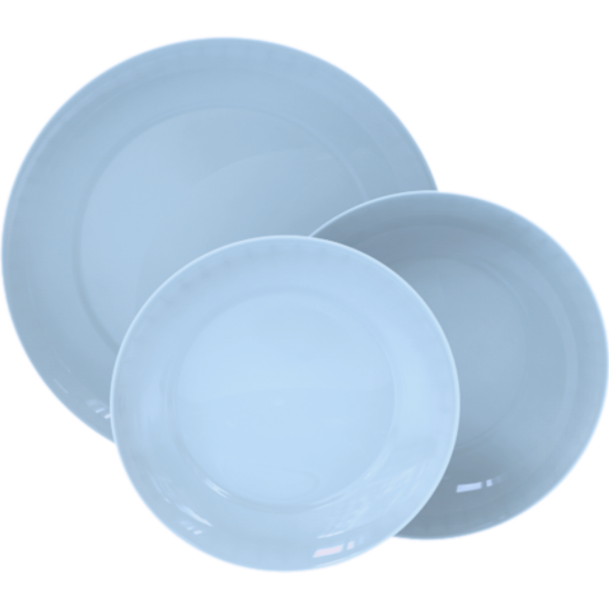 Luminarc 18dílná jídelní sada Apy Paradise Blue