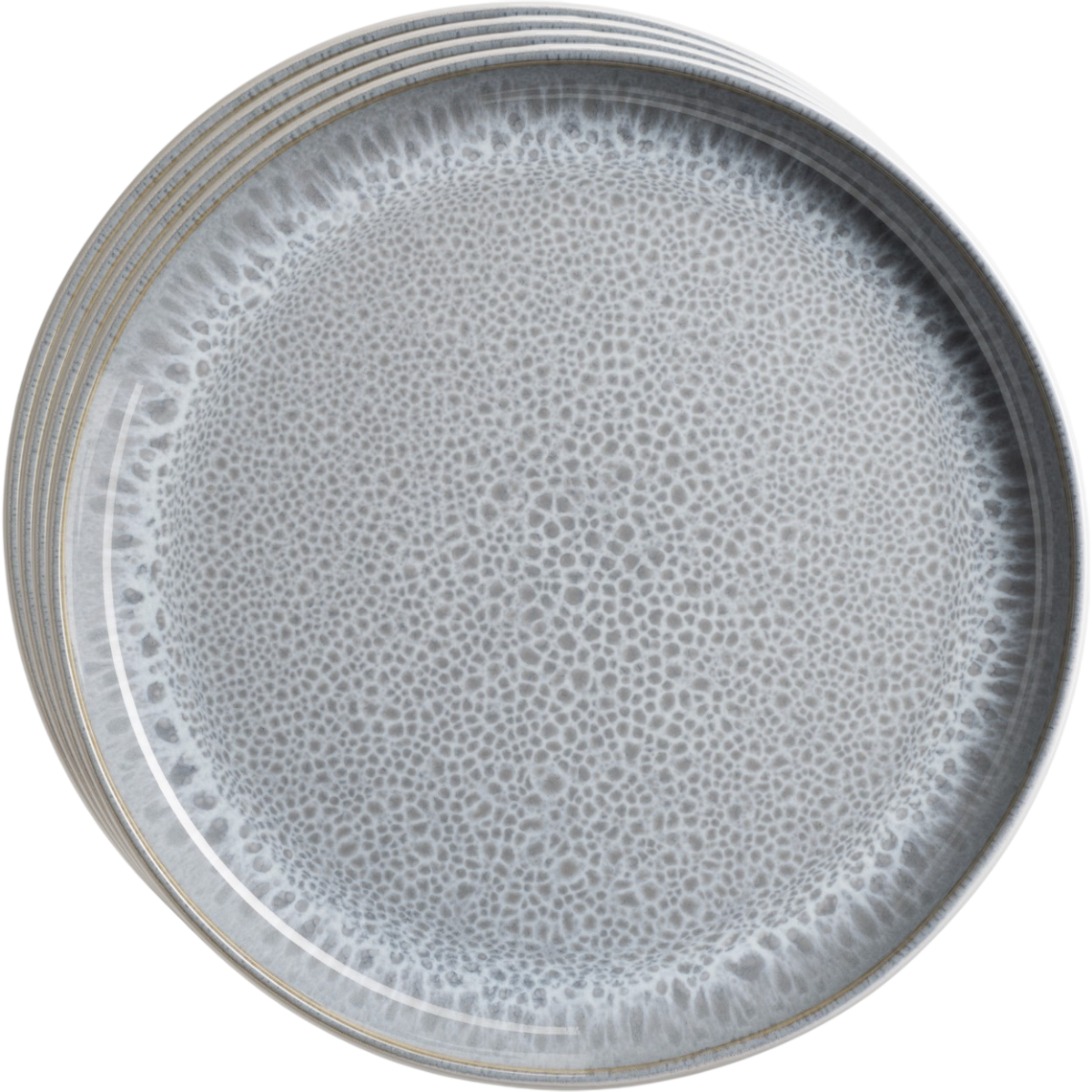 Mäser Sada dezertních talířů Lunaria Grey 20 cm