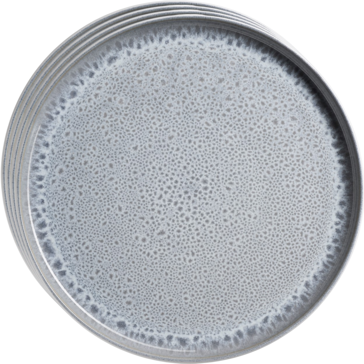 Mäser Sada mělkých talířů Lunaria Grey 26 cm