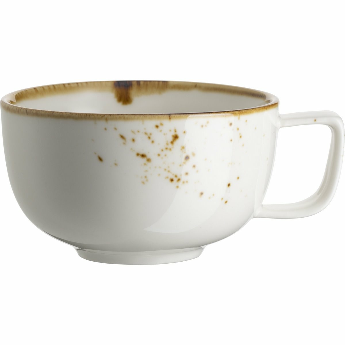 Mäser Šálek na kávu Pintar White hnědé tečky 200 ml