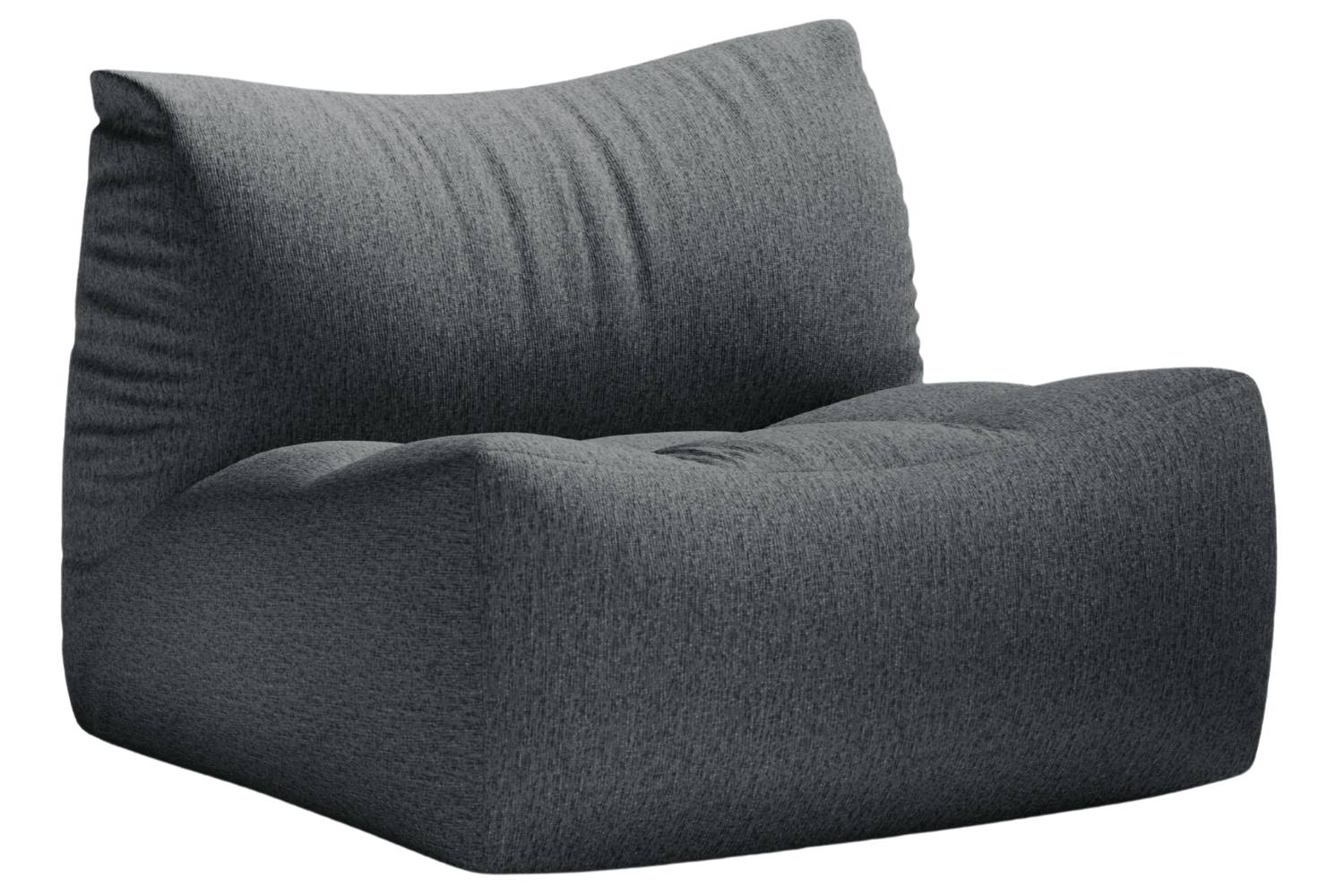 Micadoni Tmavě šedé křeslo Tove