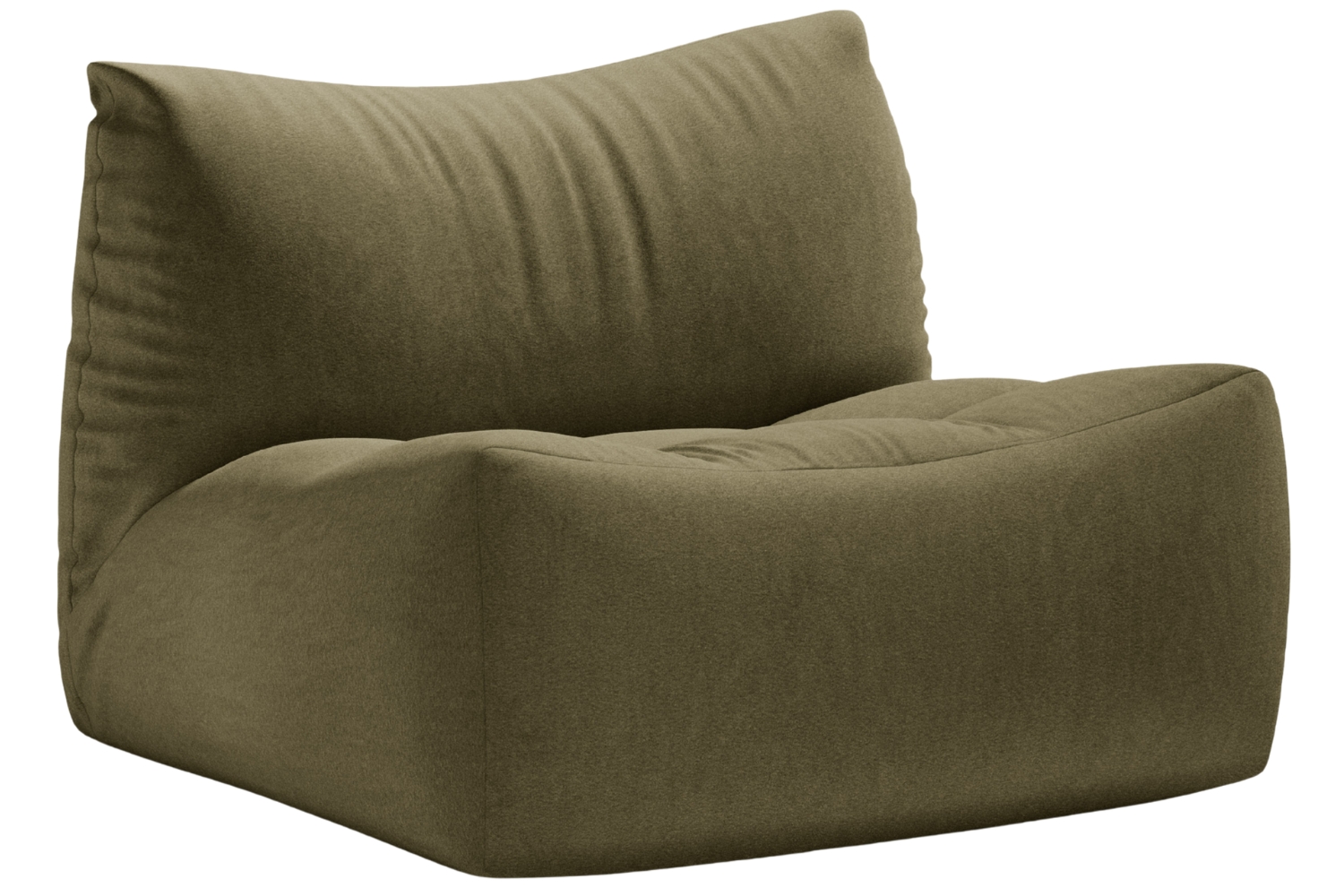 Micadoni Zelené sametové křeslo Tove