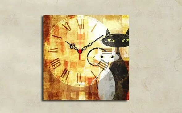 Nástěnné hodiny Cats 2828CS-12