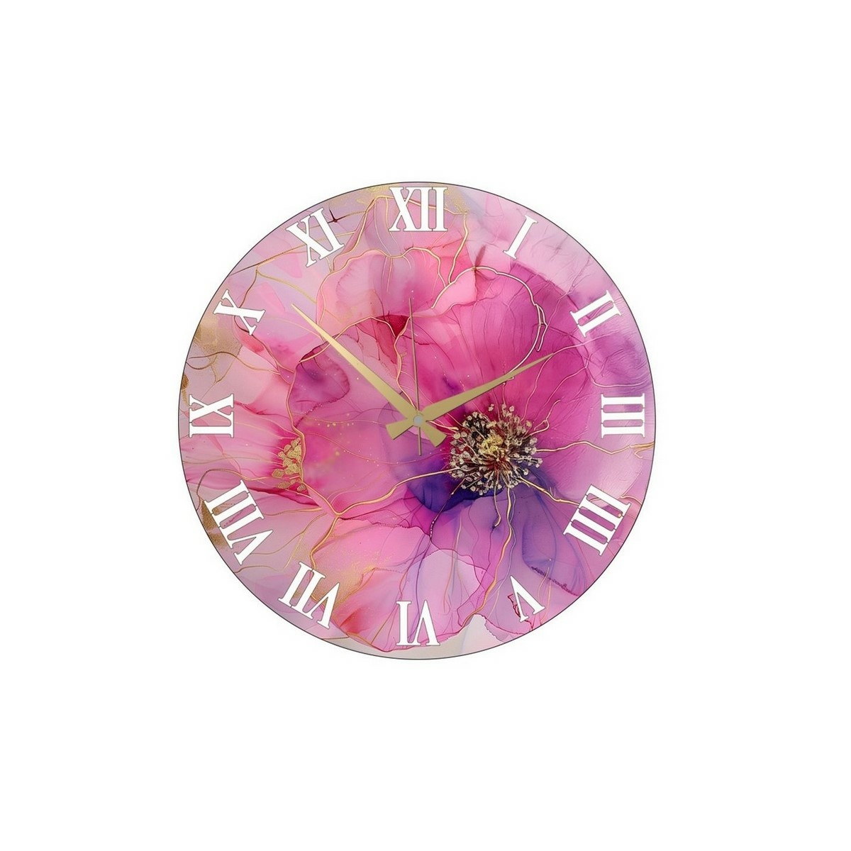 Nástěnné hodiny Pink 339