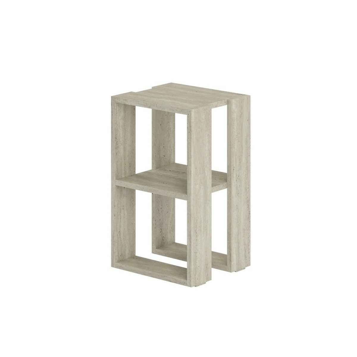 Noční stolek Lonie Travertine