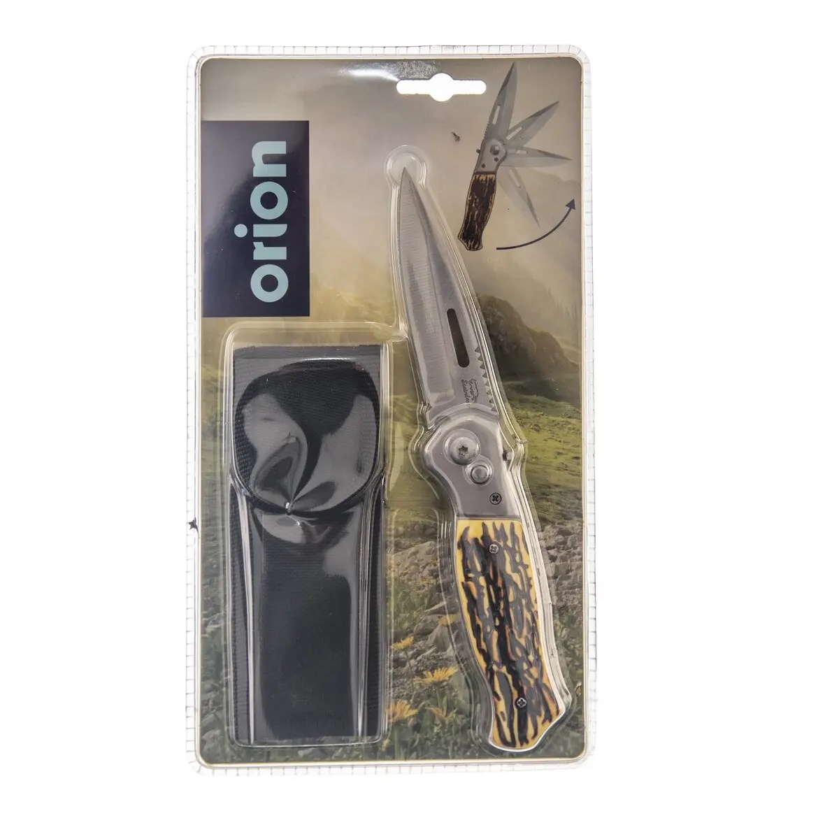 Nůž nerez/UH vystřelovací FLICK