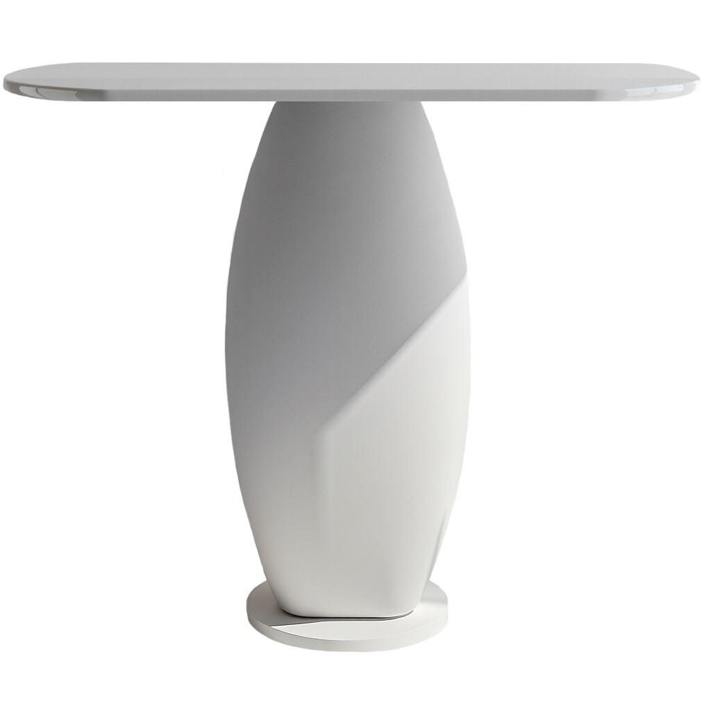 Odkládací stolek Ellittica White