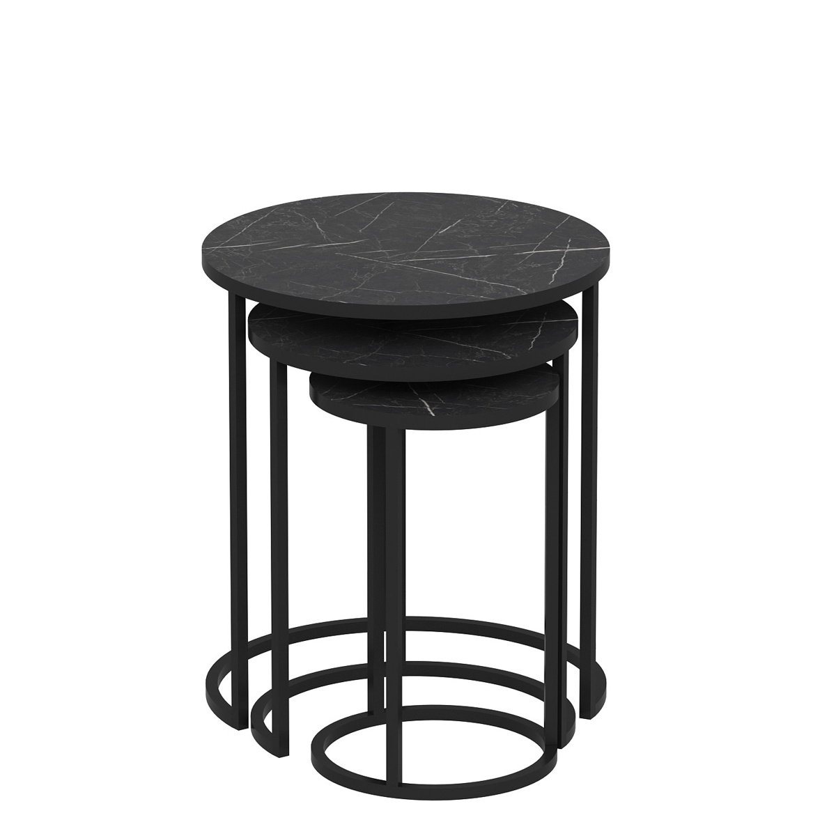 Odkládací stolek Gloria Black