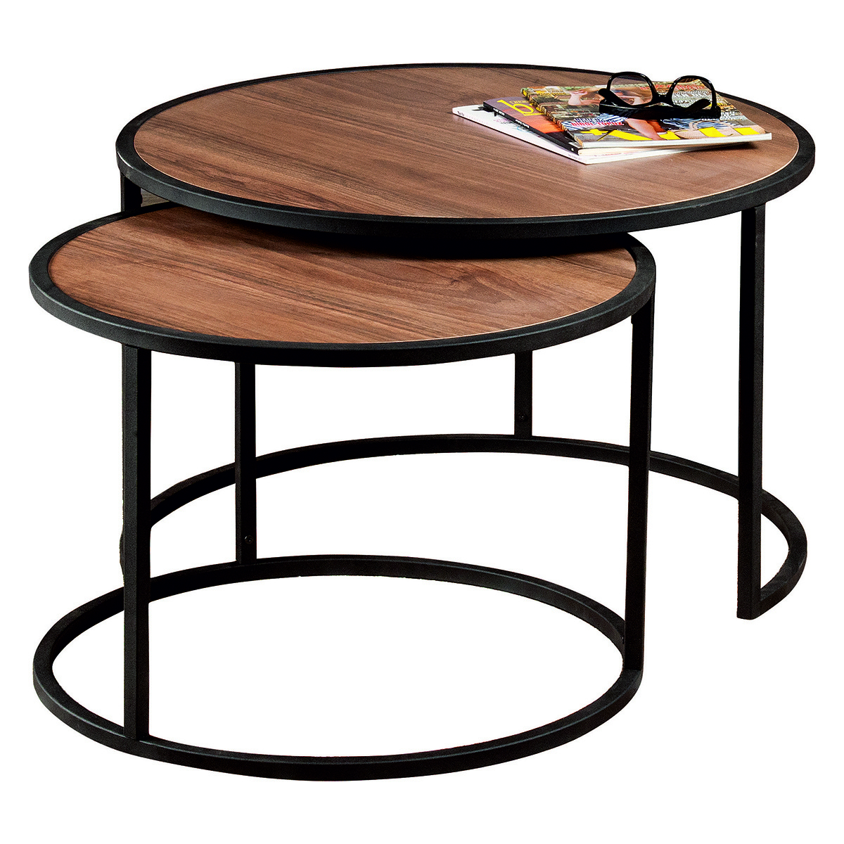 Odkládací stolek Tambur Walnut