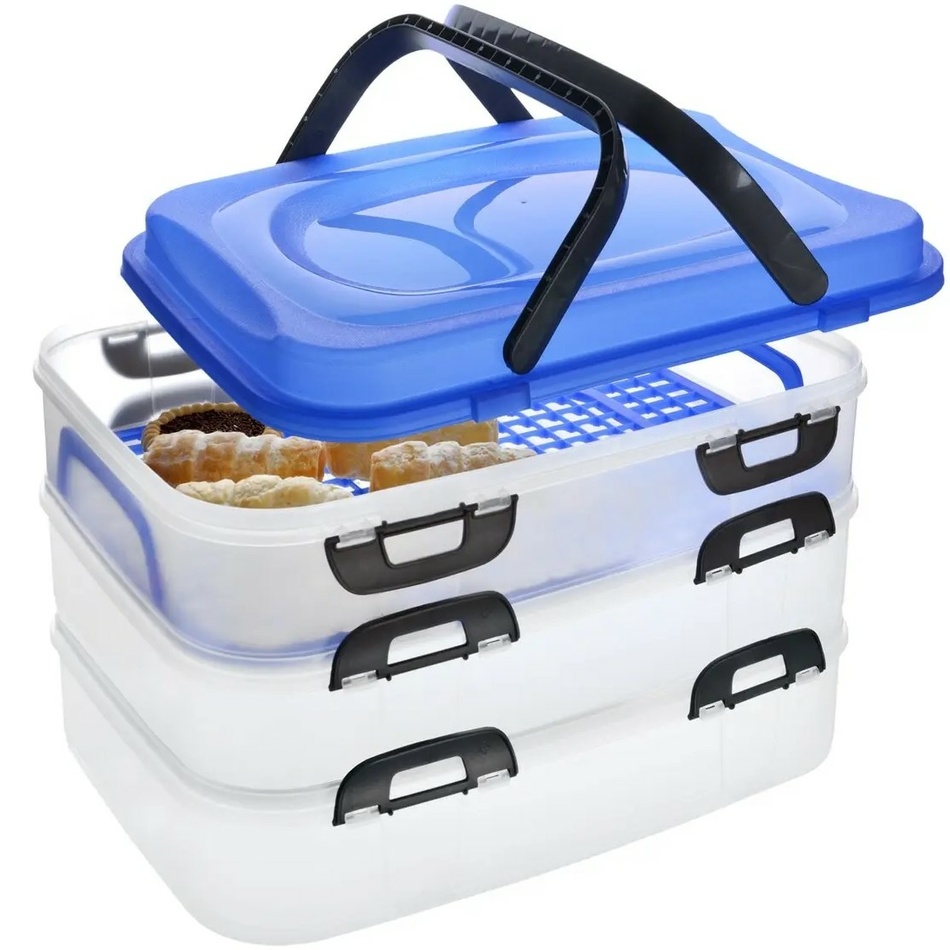 Orion Přenosný box na potraviny 3 patra 123949