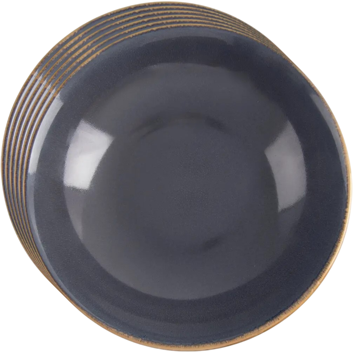 Orion Sada keramických hlubokých talířů Glaze šedá 20