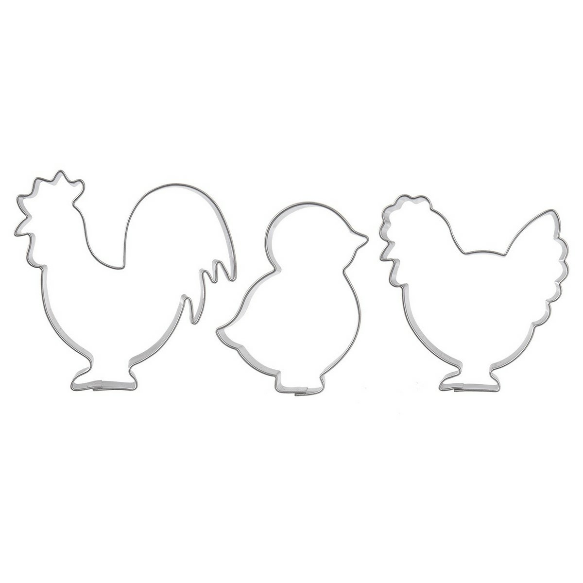 Orion Vykrajovačka nerez jaro I 3 ks