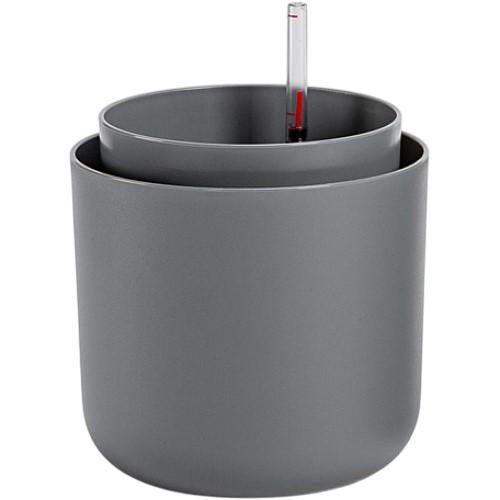 Plastia Samozavlažovací květináč Tolita šedá