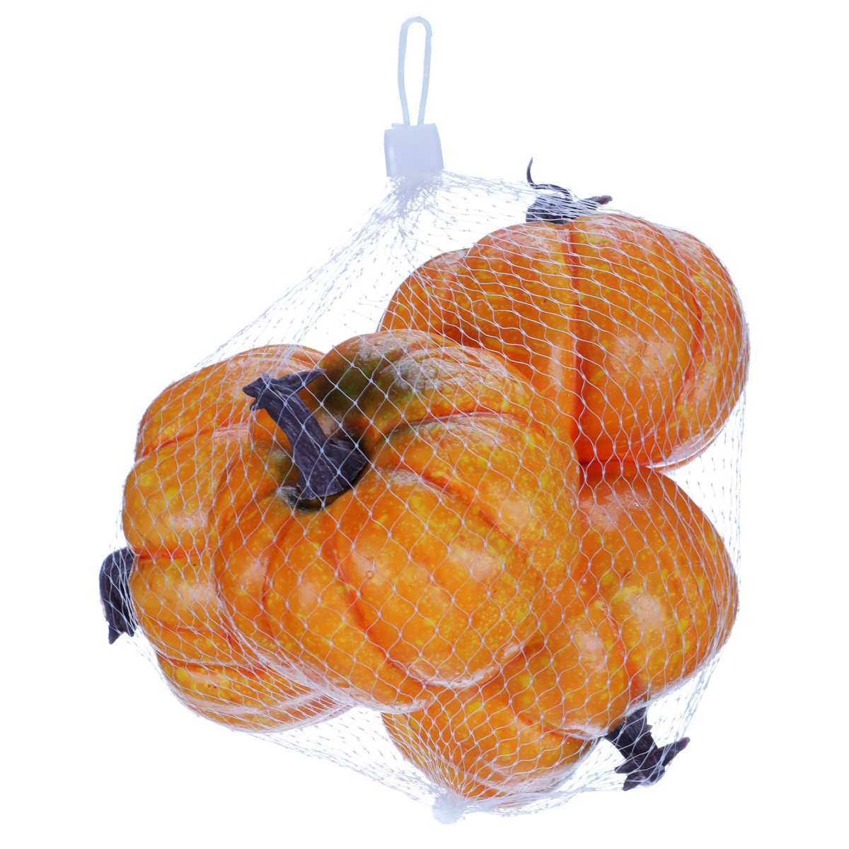 Podzimní dekorace Sada plastových dýní 10 x 7 cm