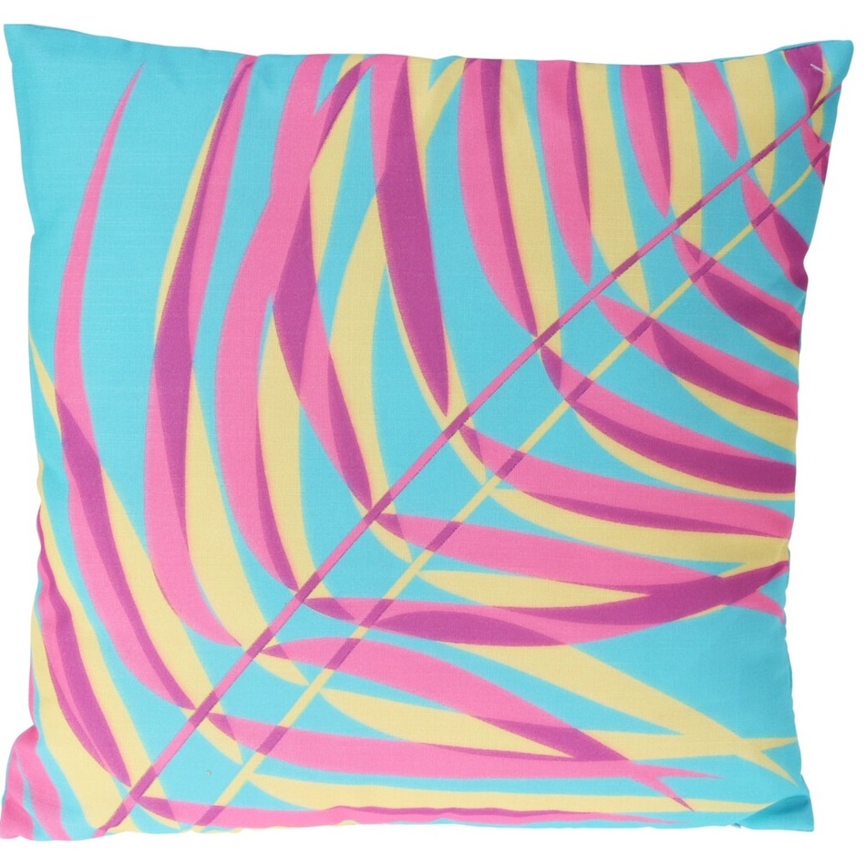 Polštářek Leaf modrá