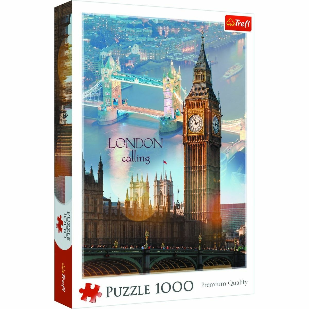 Puzzle  Londýn o soumraku 1000 dílků 48x68