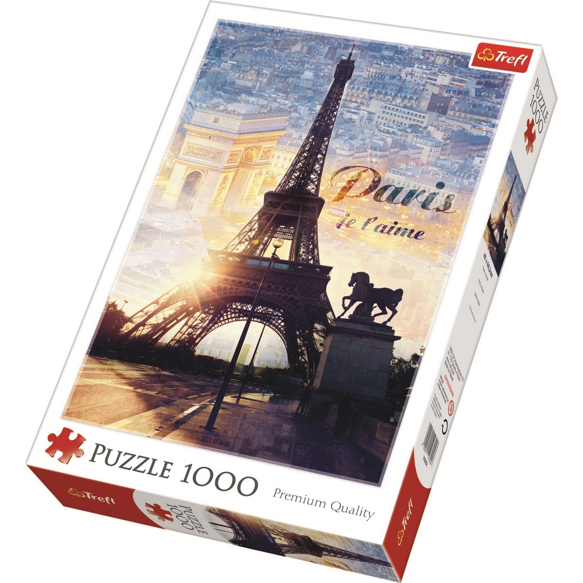 Puzzle Trefl Paříž za svítání 10394 1000 dílků