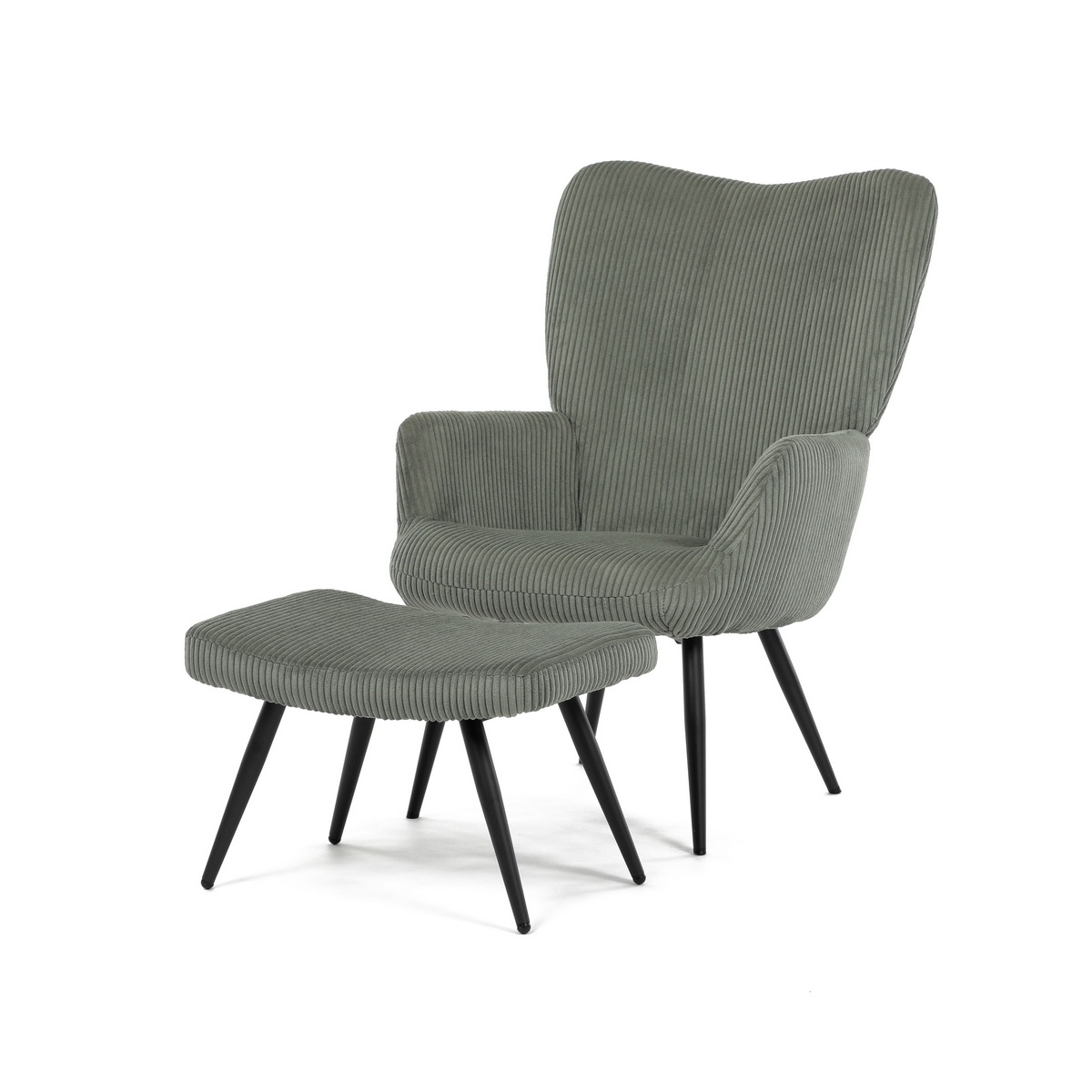 Relaxační křeslo s podnožkou L7285 GRN6