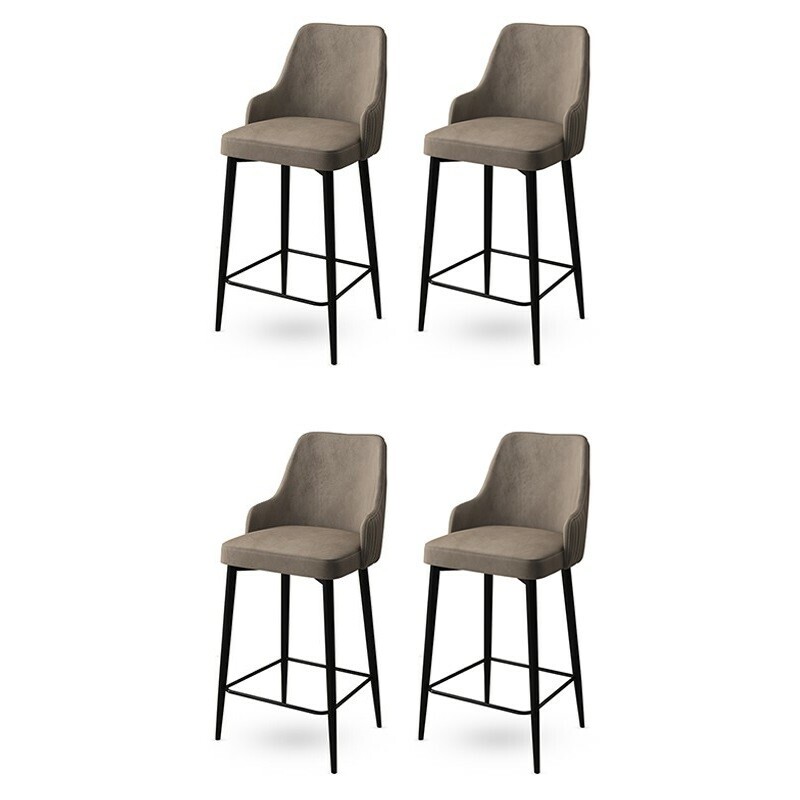 Sada barových židlí Enox Black and Black