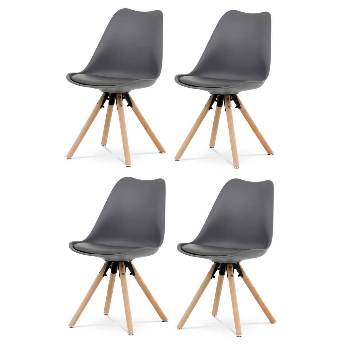 Sada jídelních židlí CT-762 GREY