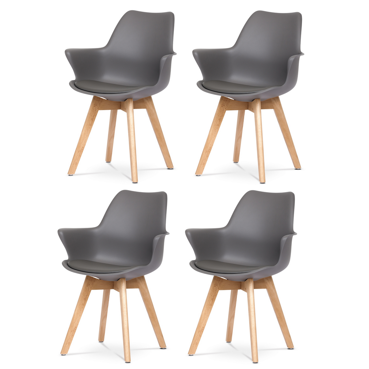 Sada jídelních židlí CT-771 GREY