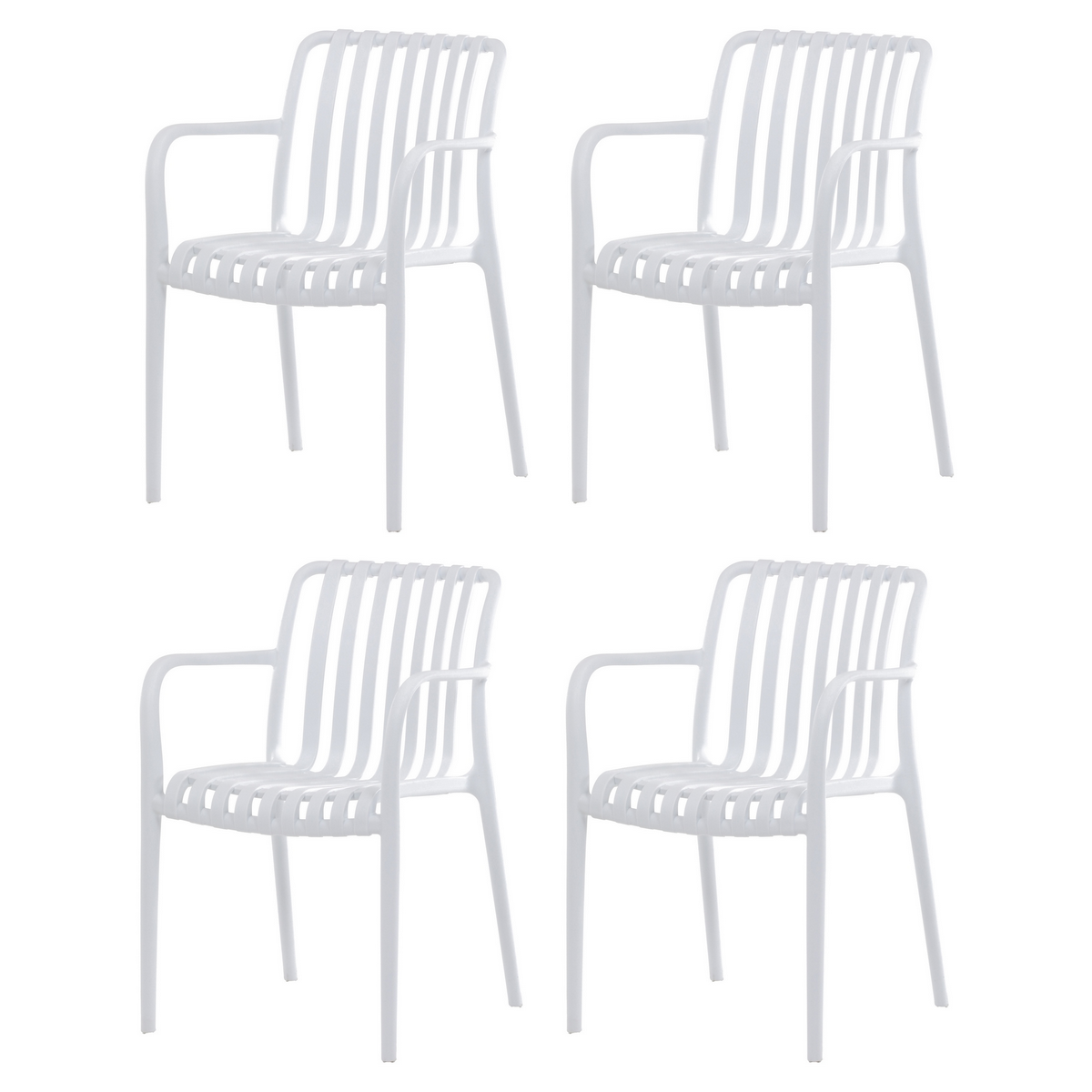 Sada jídelních židlí CT-X7029 WT