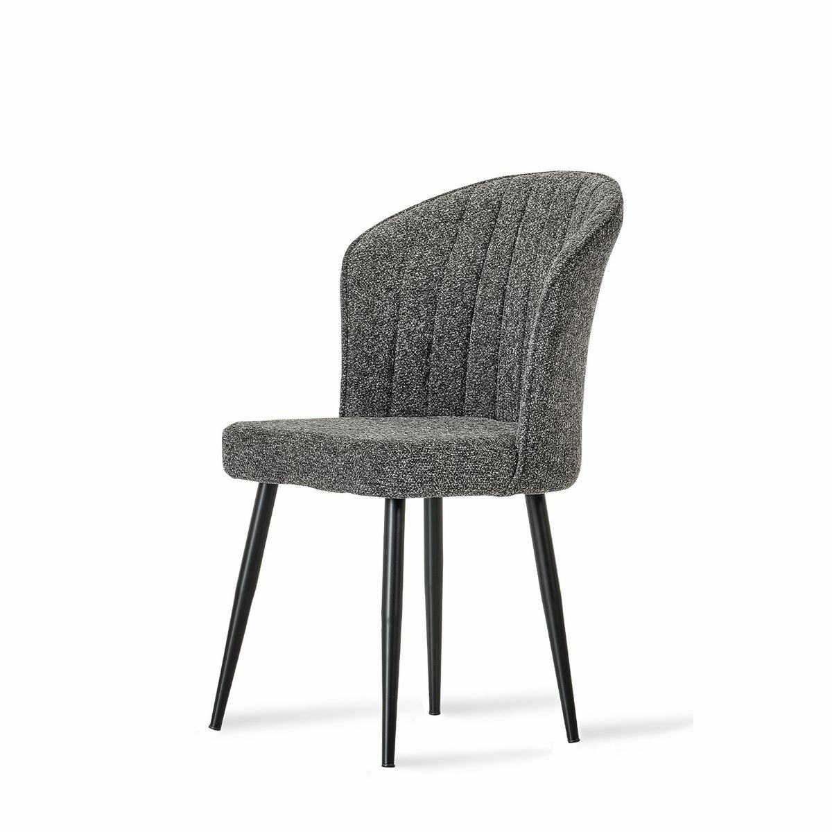 Sada jídelních židlí Rubi Anthracite and Black