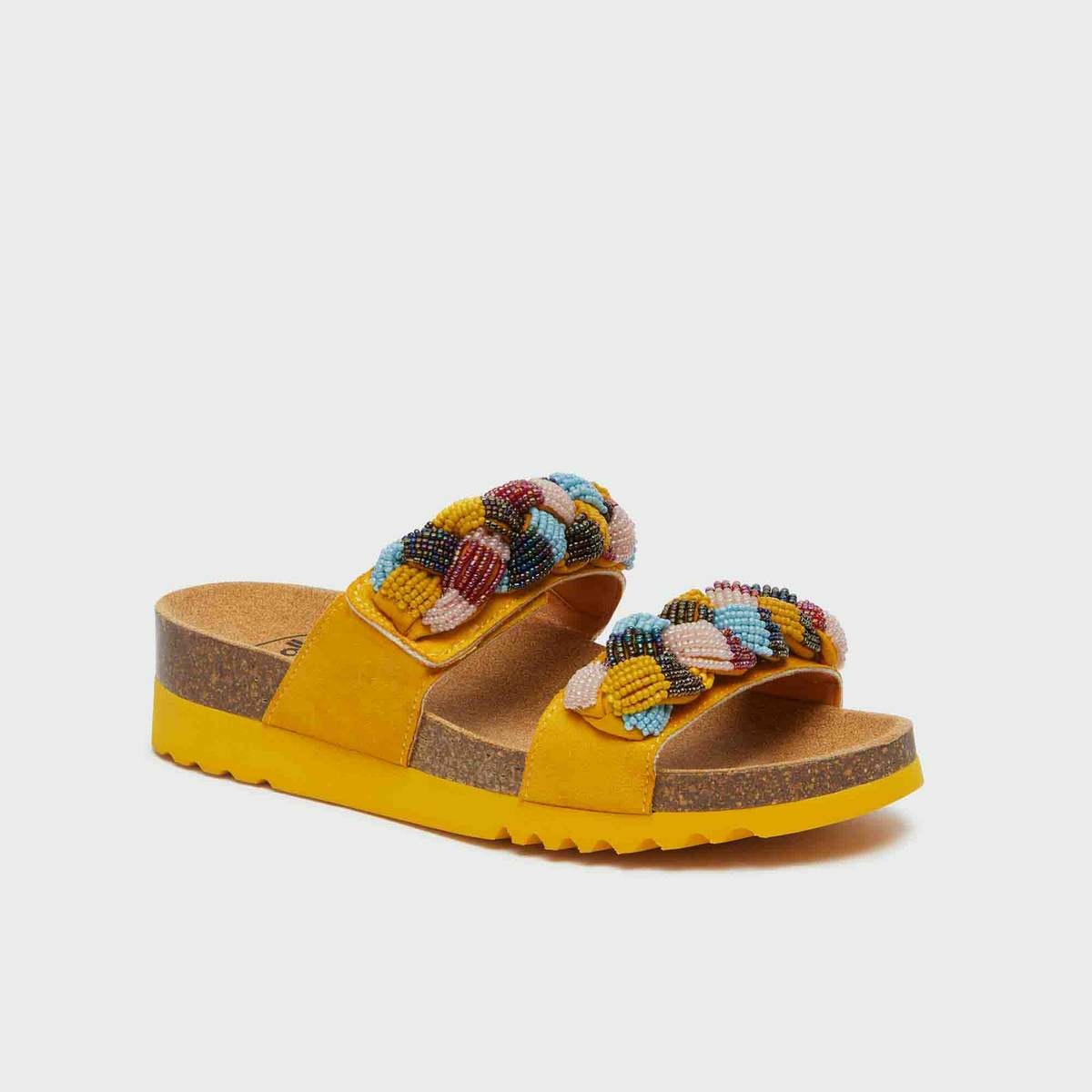 Scholl Pantofle Nice žlutá