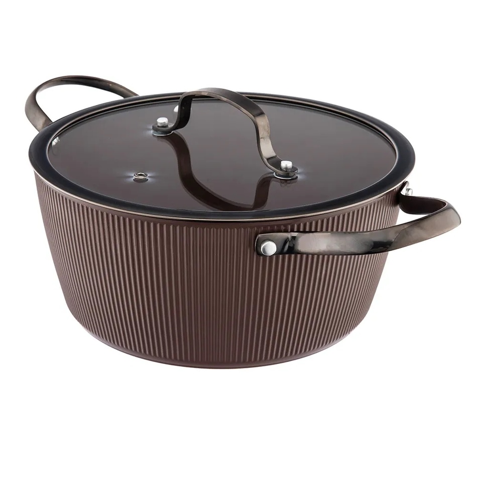 Valdinox Kastrol s poklicí Stripes 24 cm