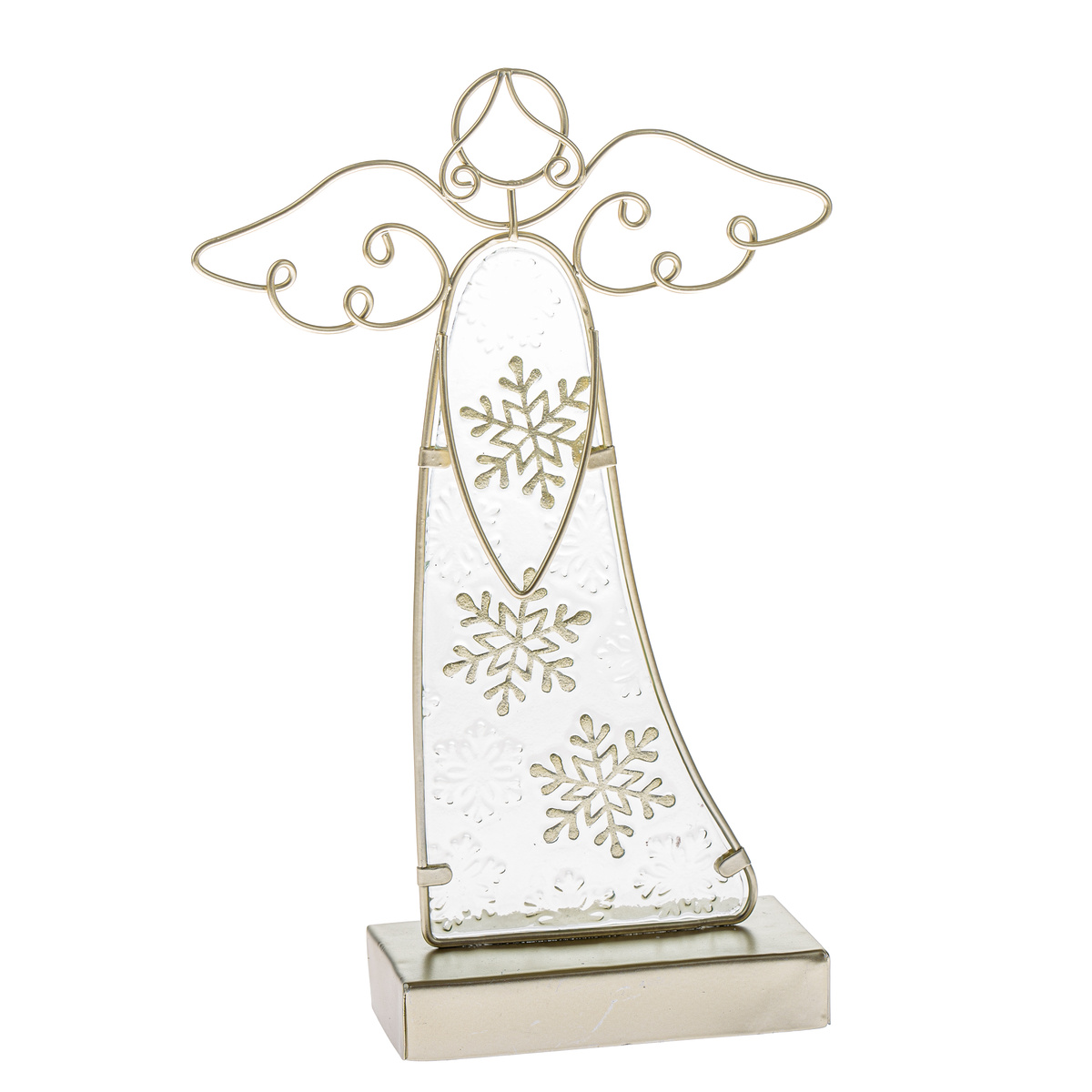 Vánoční dekorace Skleněný anděl