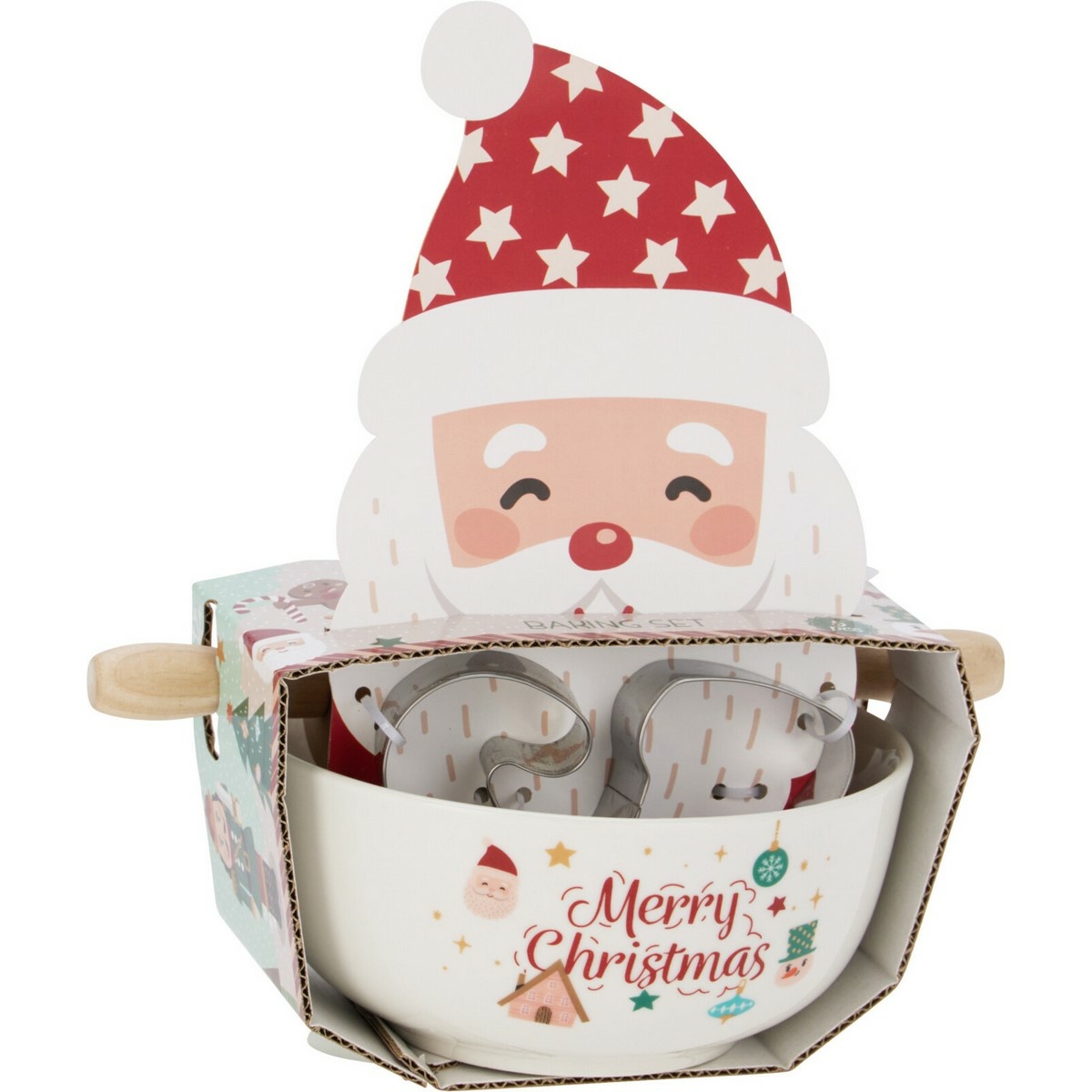 Vánoční sada na pečení Santa – miska