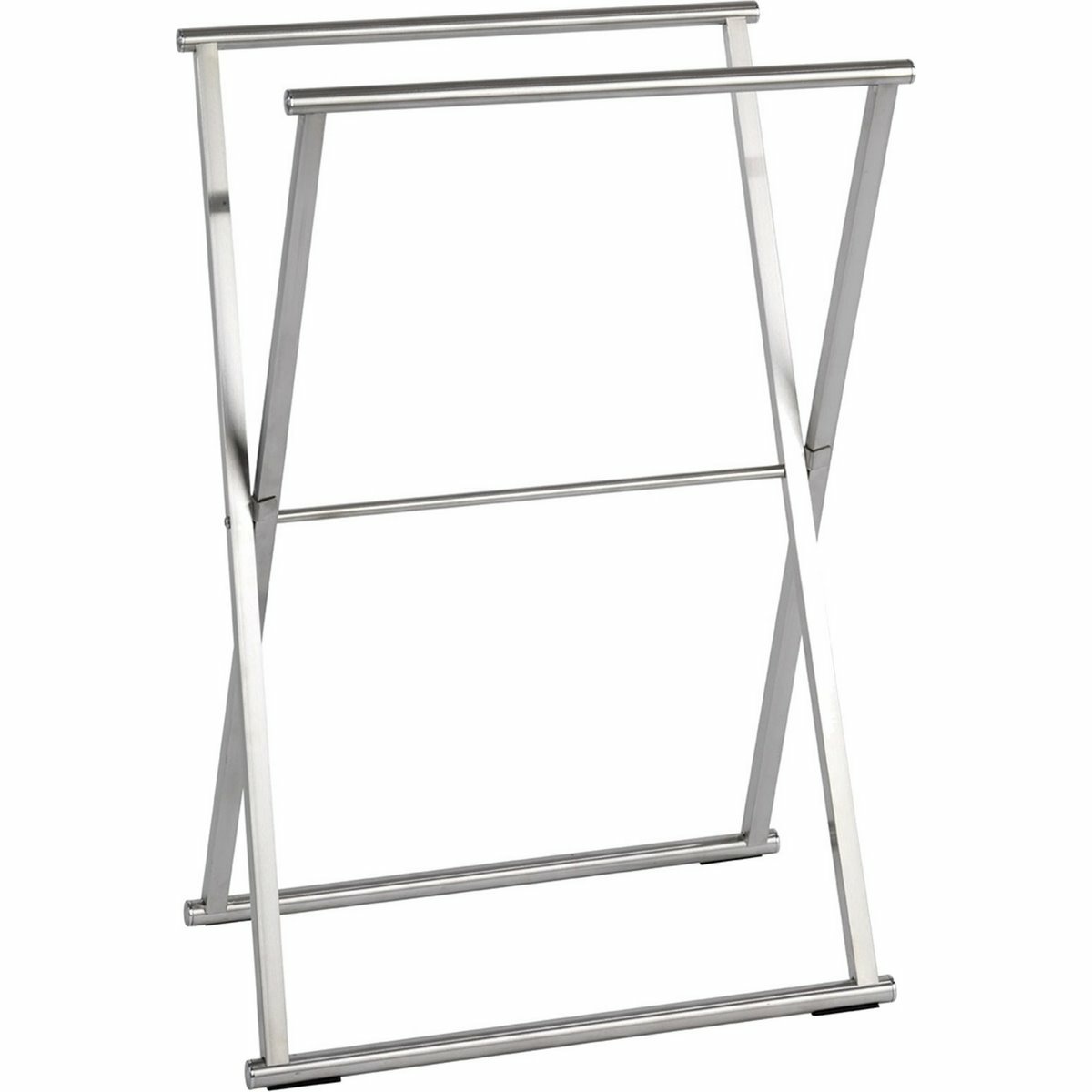 Wenko Skládací stojan na ručníky LAVA – stříbrná