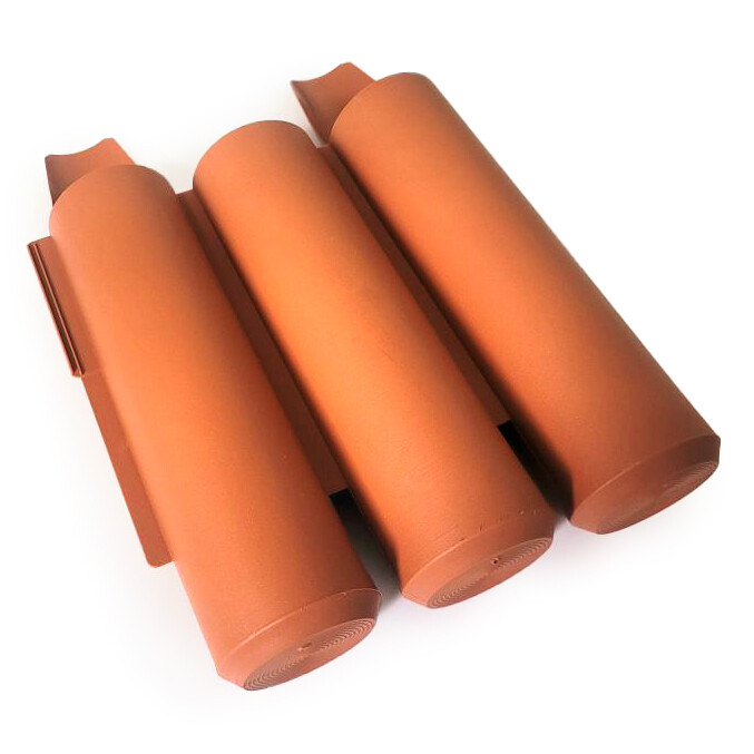 Zahradní palisáda - lem trávníku Maxi terakota