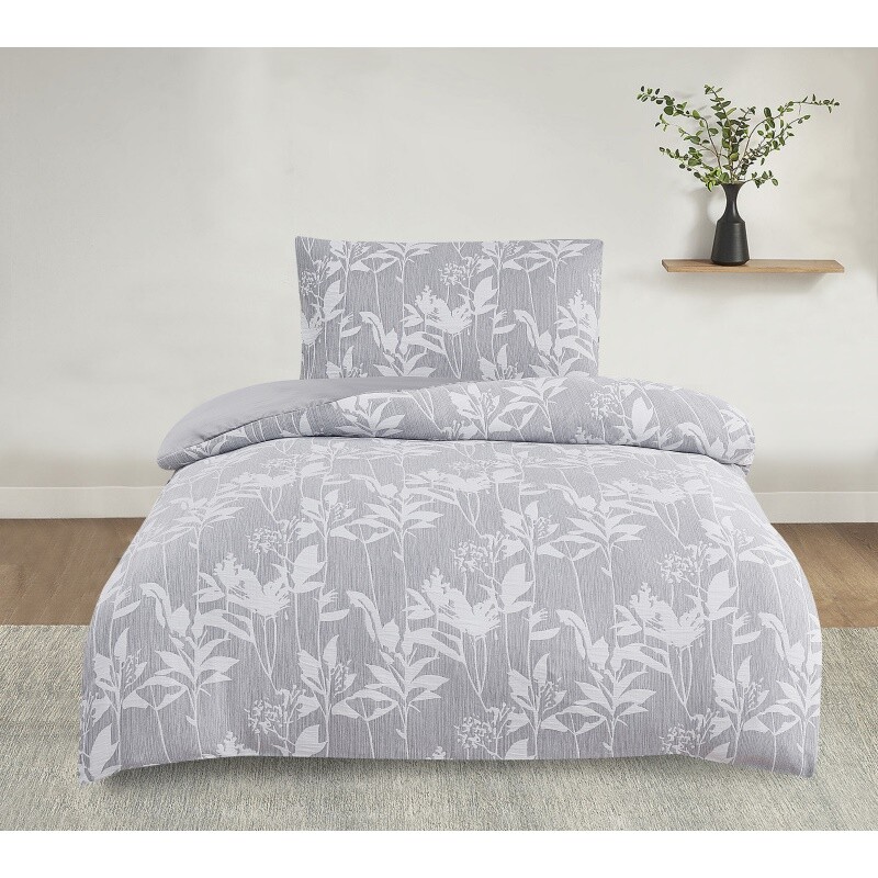 Žakárové povlečení Alabama šedá