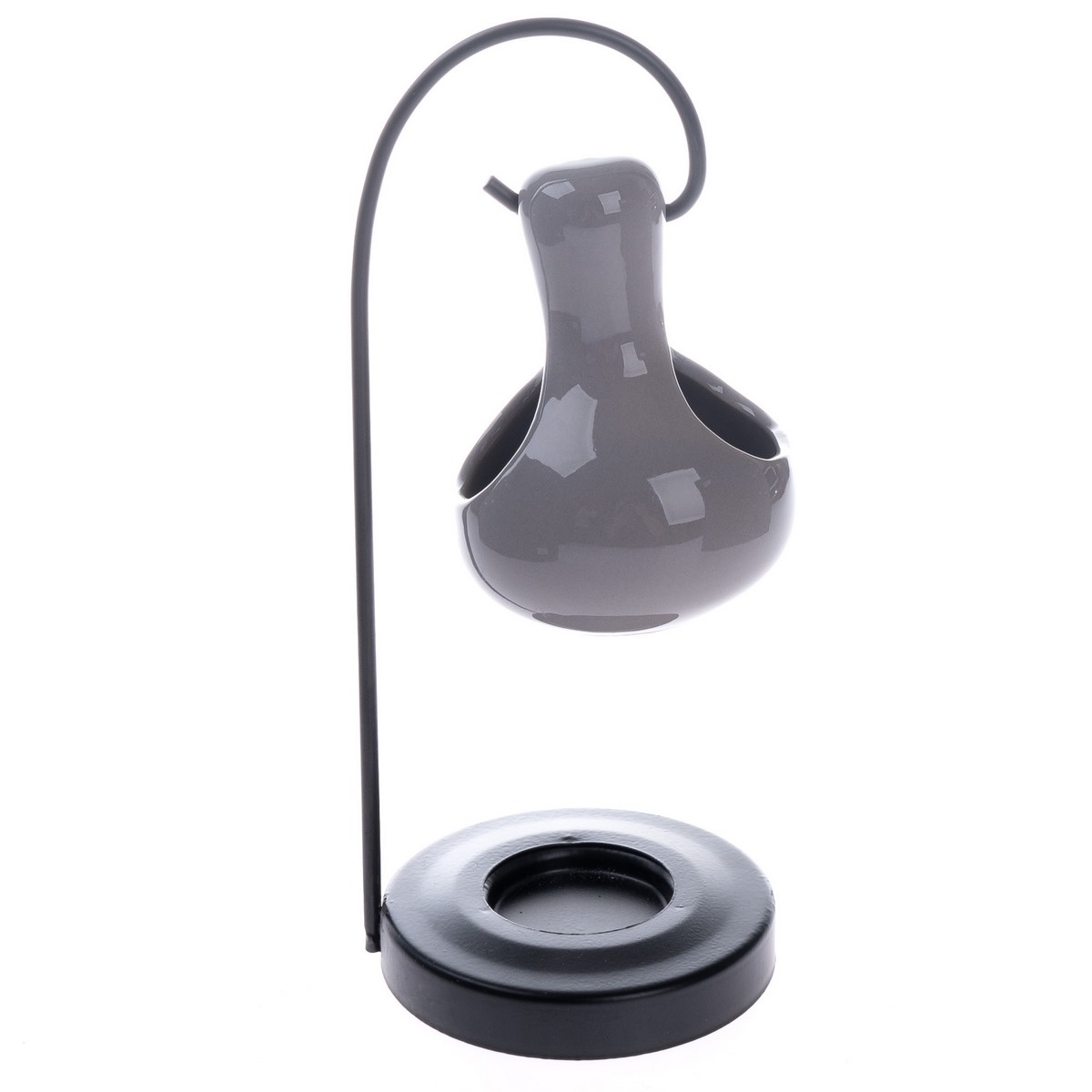 Závěsná aromalampa šedá