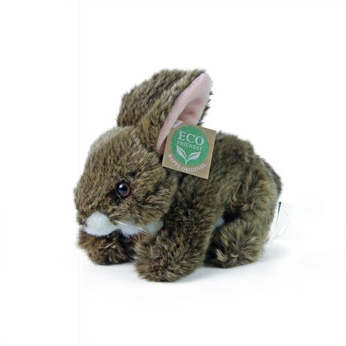králík hnědý ležící ECO-FRIENDLY 17 cm