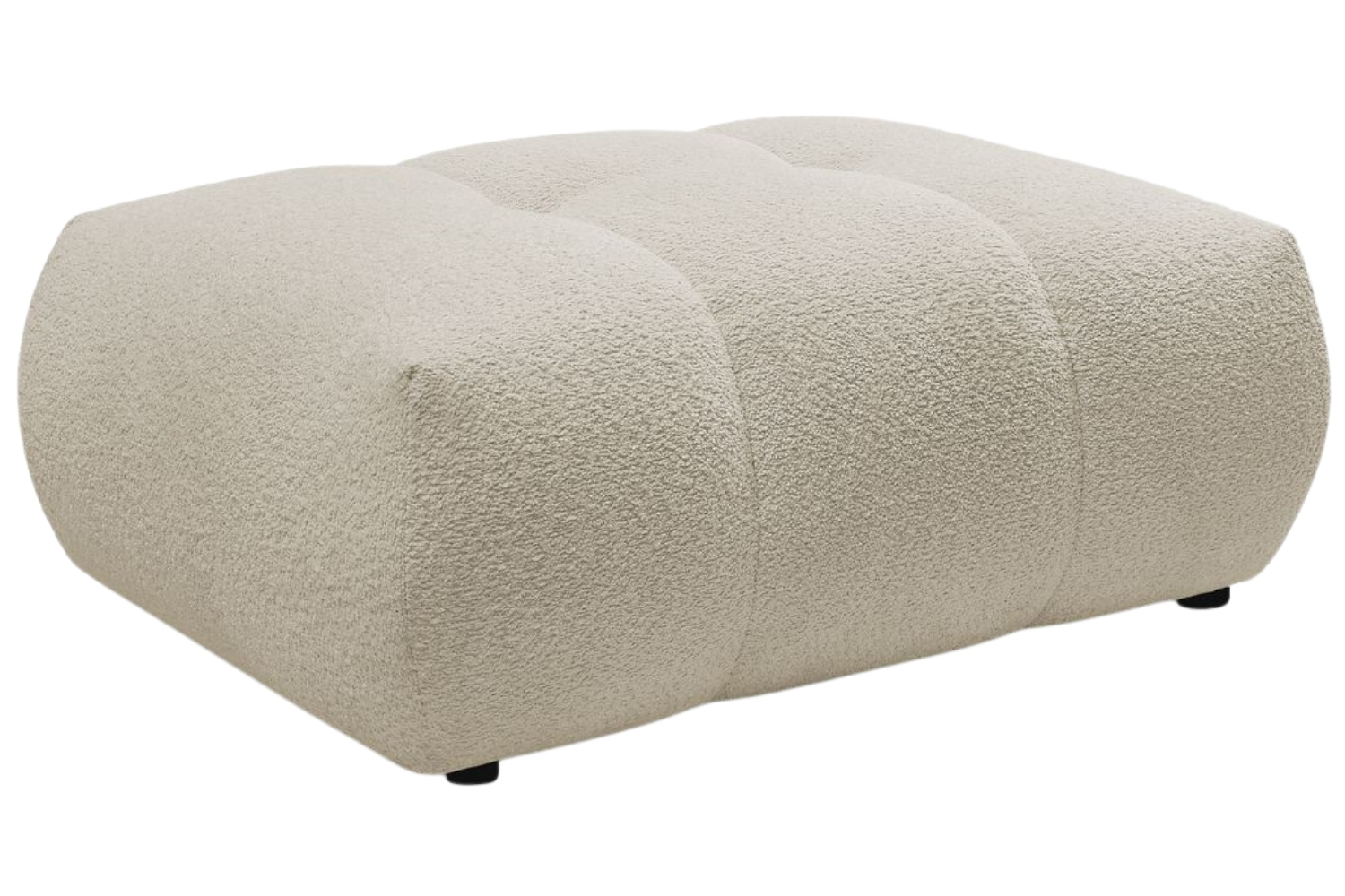 Bobochic Paris Béžová bouclé podnožka Fuji 112 x 80 cm