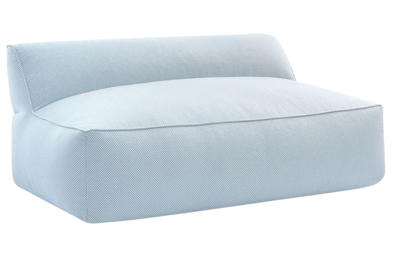 Bobochic Paris Světle modrá zahradní pohovka Riviera 160 cm