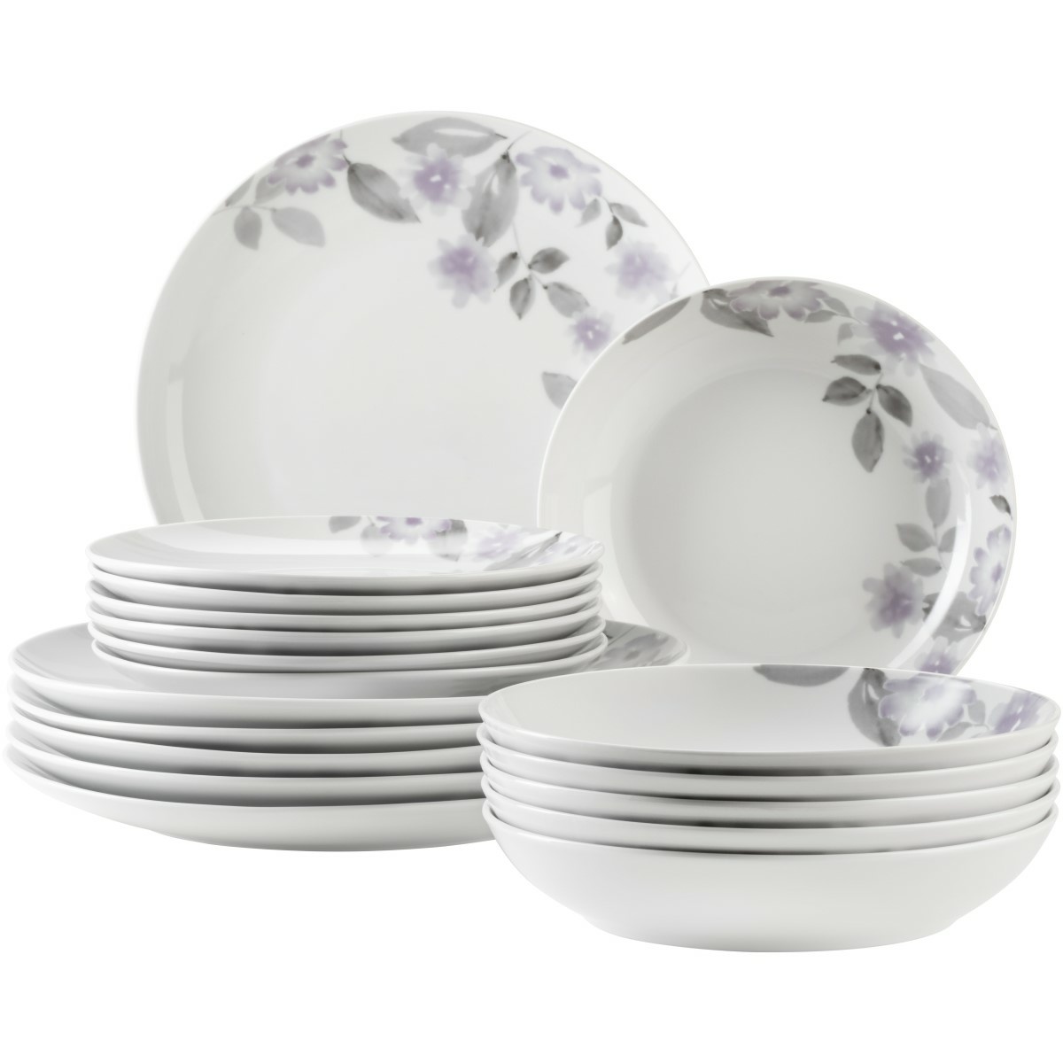 Mäser 18dílná porcelánová jídelní sada Sono