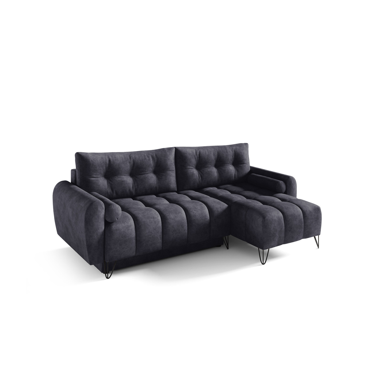 Rohová sedací souprava Manhattan Mini - Goya 06 Šedá I